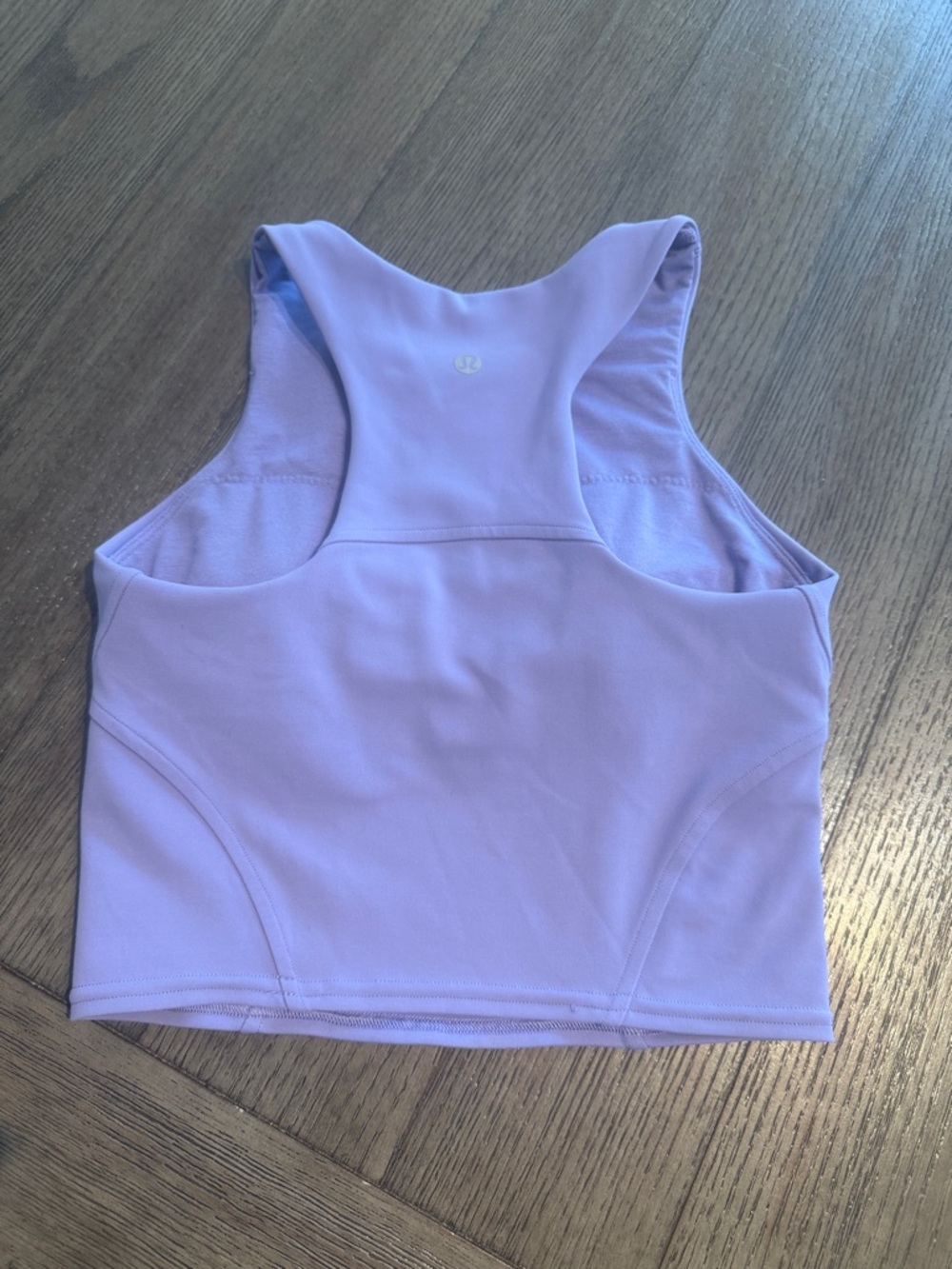 lululemon athletica Lavender Performance Crop Top